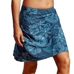 Womens Floral Print‎ Skort Activewear Athletic Skirt Shorts
